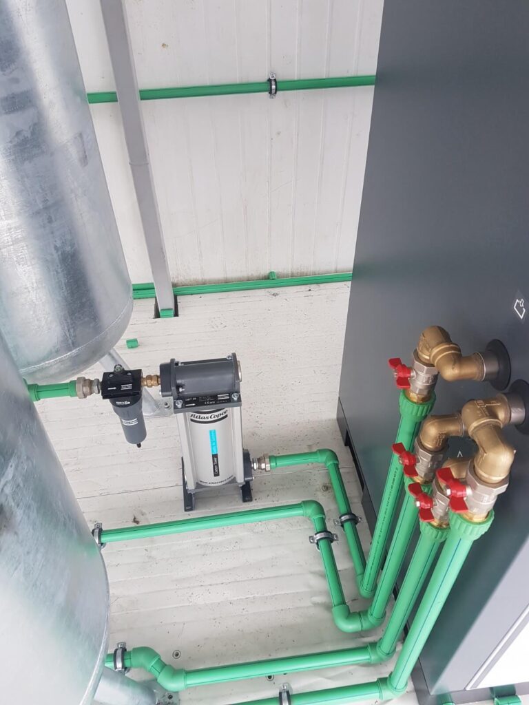 Pantel Electronik dual nitrogen installation 01