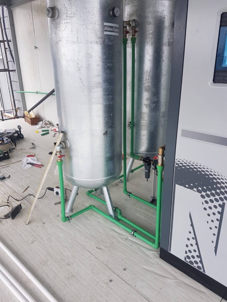Pantel Electronik dual nitrogen installation 05