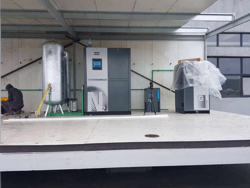Pantel Electronik dual nitrogen installation 11
