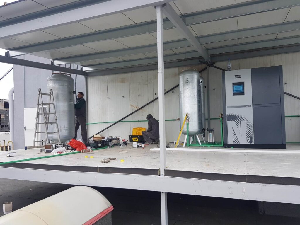 Pantel Electronik dual nitrogen installation 12