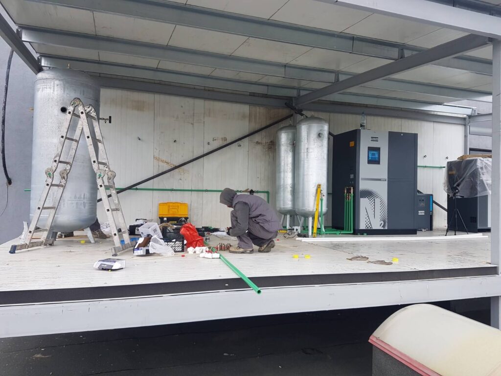 Pantel Electronik dual nitrogen installation 13
