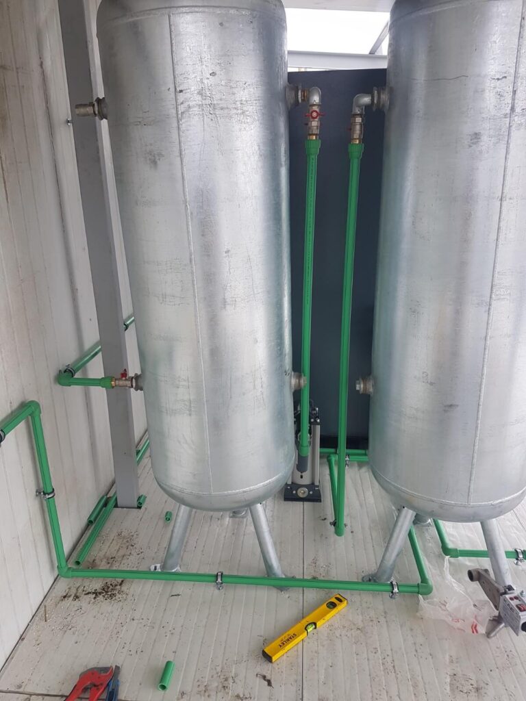 Pantel Electronik dual nitrogen installation 14