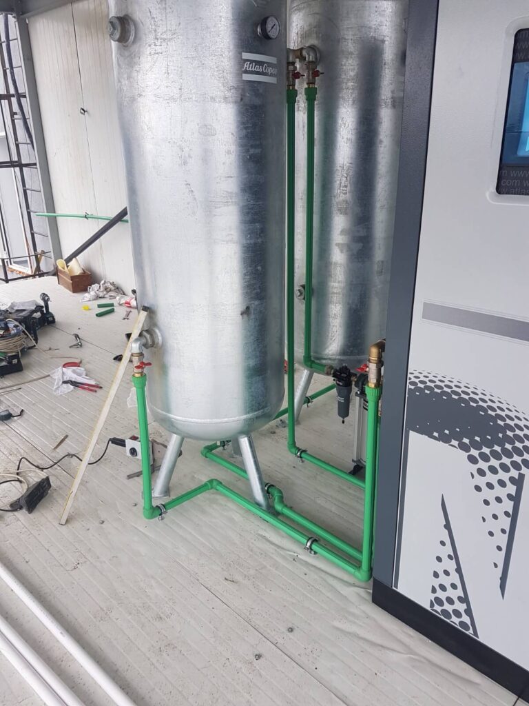 Pantel Electronik dual nitrogen installation 17