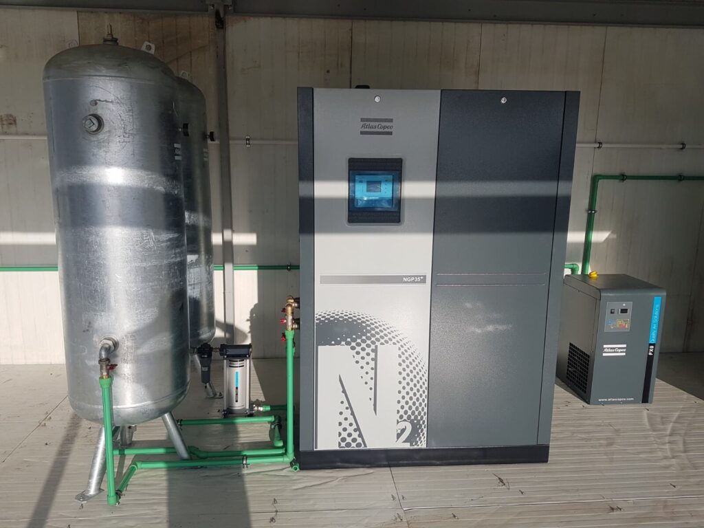 Pantel Electronik dual nitrogen installation 19